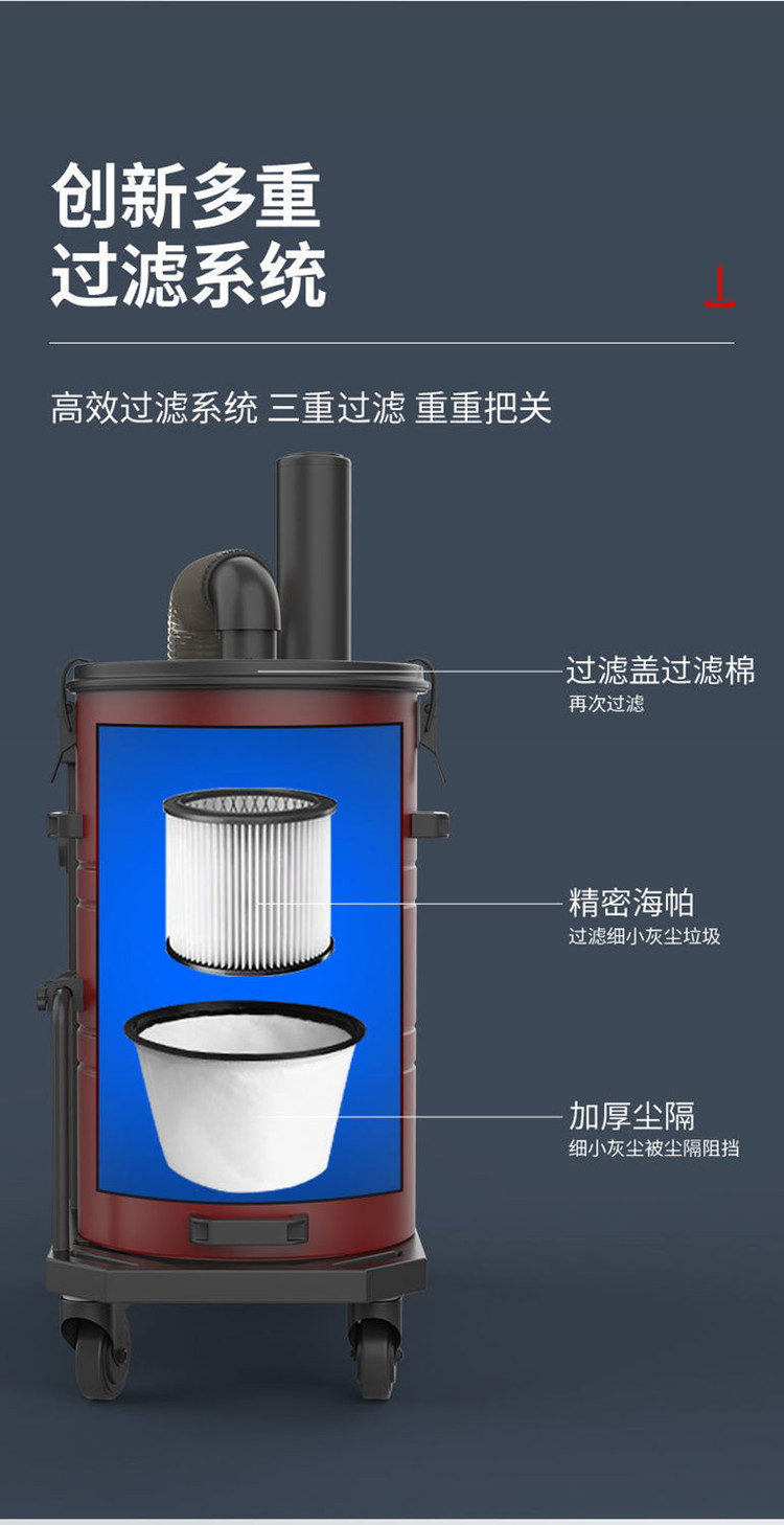 揚子C6 工業(yè)吸塵器(圖9)